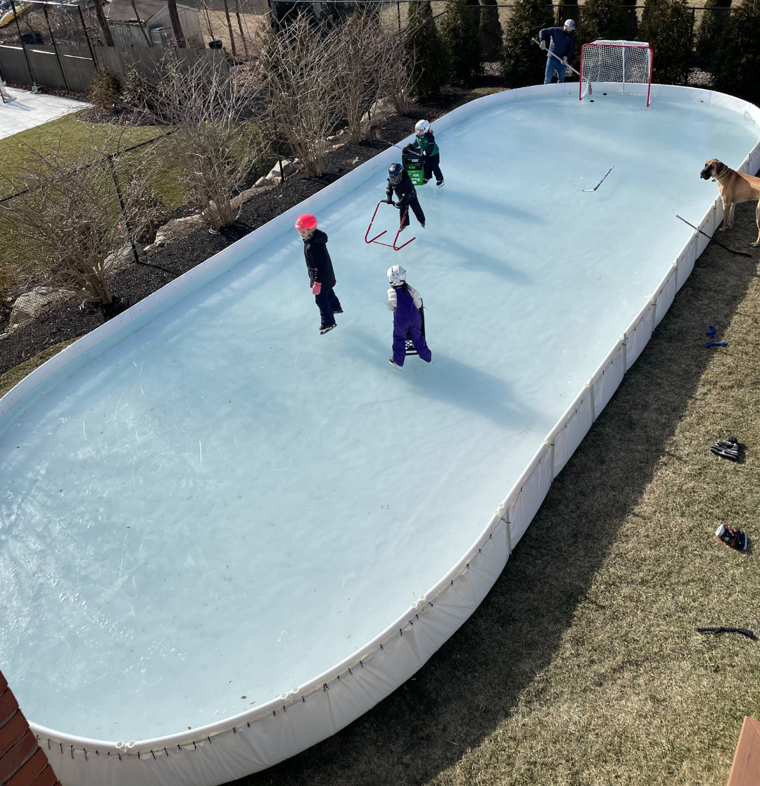 Unleashing Winter Fun with YardRink: Our Family's Backyard Skating Adventure
