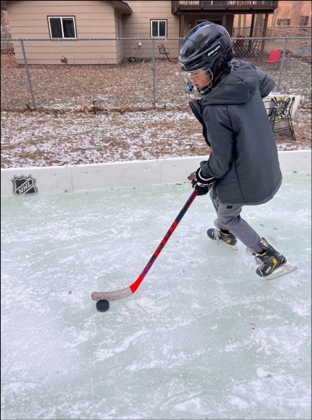 YardRink x Springfree: Giveaway Winner Turns Backyard into a Winter Skating Heaven