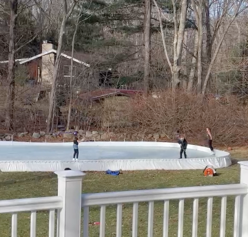 The Reason We — A Non-Hockey Family — Invested in a YardRink